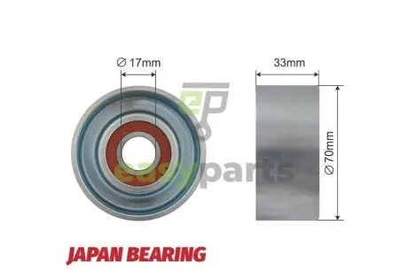 Ролик ручейкового ремня NTY RNK-HD-014