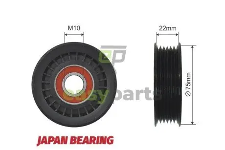Ролик ручейкового ремня NTY RNK-HD-013