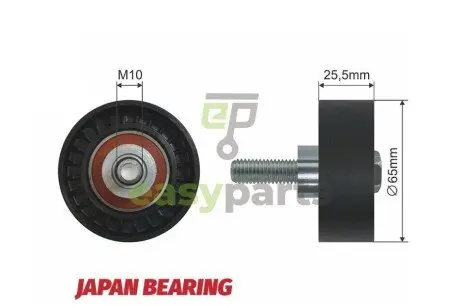 Ролик ручейкового ремня NTY RNK-FT-009