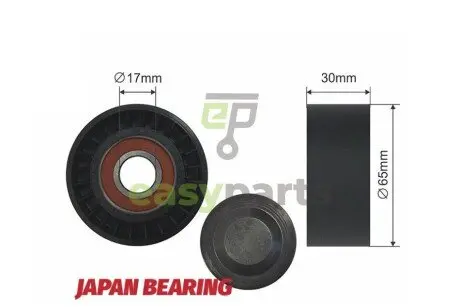 Ролик ручейкового ремня NTY RNK-FR-020