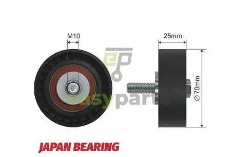 Ролик ручейкового ремня NTY RNK-CT-023