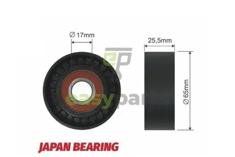 Ролик ручейкового ременя NTY RNK-CT-012
