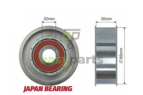 Ролик ручейкового ременя NTY RNK-CH-027
