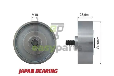 Ролик натяжителя NTY RNK-TY-007