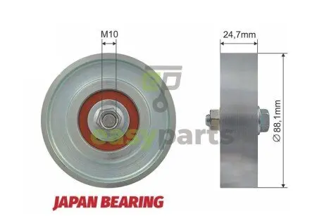 Ролик натяжителя NTY RNK-TY-006