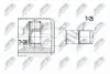 ВНУТРЕННИЙ ШАРНИР CV NTY NPW-PL-126 (фото 1)
