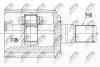 ВНУТРЕННИЙ ШАРНИР CV NTY NPW-HY-525 (фото 1)
