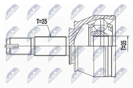 НАРУЖНЫЙ ШАРНИР CV NTY NPZ-PL-044