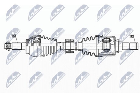 ПРИВОДНОЙ ВАЛ NTY NPW-SU-040