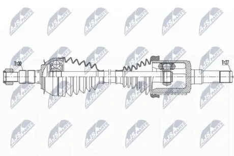 ПРИВОДНОЙ ВАЛ NTY NPW-DW-047