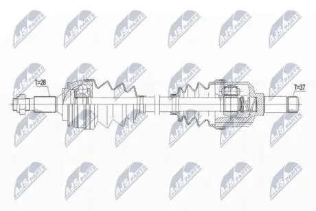 ПРИВОДНОЙ ВАЛ NTY NPW-CT-089