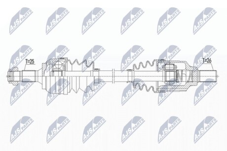 ПРИВОДНОЙ ВАЛ NTY NPW-CT-087