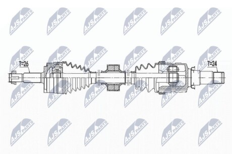 ПРИВОДНОЙ ВАЛ NTY NPW-TY-169