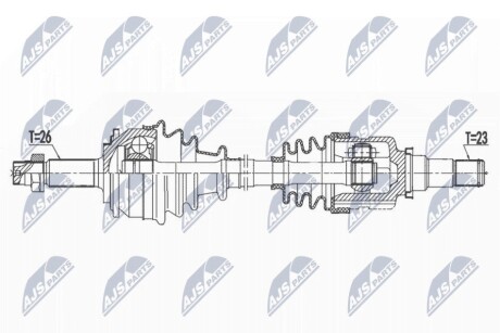 ПРИВОДНОЙ ВАЛ NTY NPW-TY-165