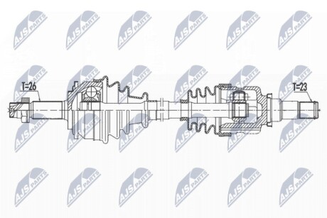 ПРИВОДНОЙ ВАЛ NTY NPW-TY-163