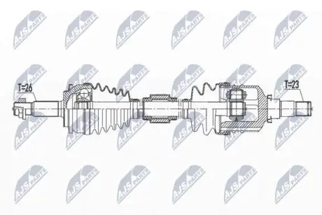 ПРИВОДНОЙ ВАЛ NTY NPW-TY-159