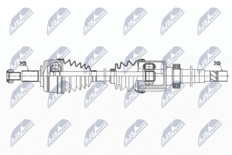 ПРИВОДНОЙ ВАЛ NTY NPW-RE-169