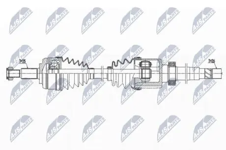 ПРИВОДНОЙ ВАЛ NTY NPW-RE-169
