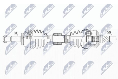 ПРИВОДНОЙ ВАЛ NTY NPW-RE-170