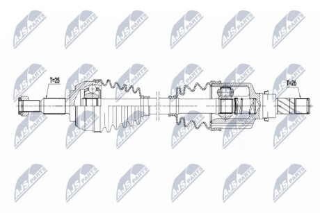 ПРИВОДНОЙ ВАЛ NTY NPW-RE-168