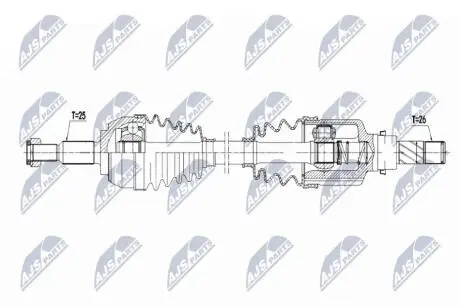 ПРИВОДНОЙ ВАЛ NTY NPW-RE-168