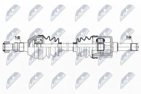 ПРИВОДНОЙ ВАЛ NTY NPW-PL-111