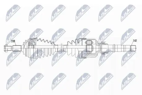 ПРИВОДНОЙ ВАЛ NTY NPW-PE-071