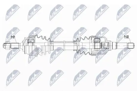 ПРИВОДНОЙ ВАЛ NTY NPW-CT-095