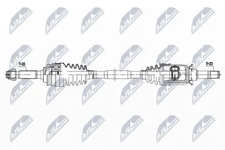 ПРИВОДНОЙ ВАЛ NTY NPW-CH-094