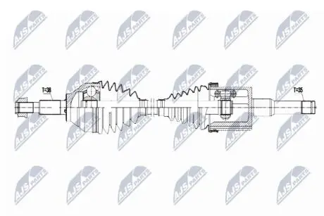 ПРИВОДНОЙ ВАЛ NTY NPW-FR-123
