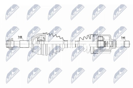 ПРИВОДНОЙ ВАЛ NTY NPW-CT-117