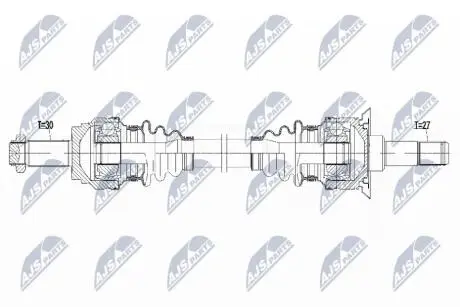 ПРИВОДНОЙ ВАЛ NTY NPW-BM-159