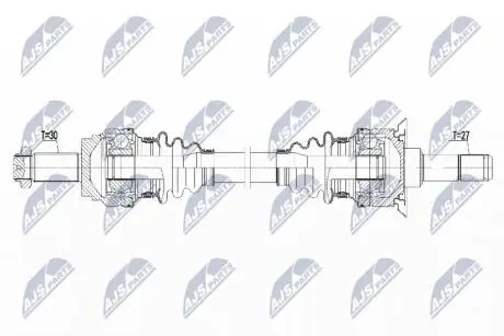 ПРИВОДНОЙ ВАЛ NTY NPW-BM-160