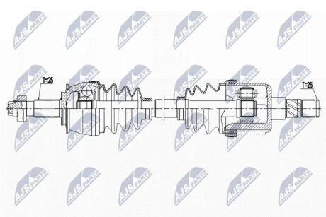 ПРИВОДНОЙ ВАЛ NTY NPW-PL-127