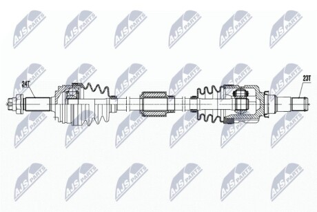 ПРИВОДНОЙ ВАЛ NTY NPW-TY-171