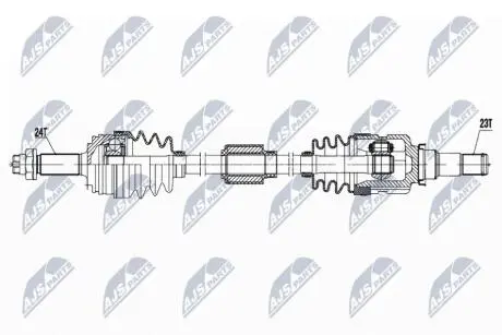ПРИВОДНОЙ ВАЛ NTY NPW-TY-171