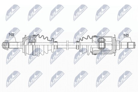 ПРИВОДНОЙ ВАЛ NTY NPW-HD-077