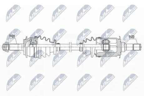 ПРИВОДНОЙ ВАЛ NTY NPW-HD-077