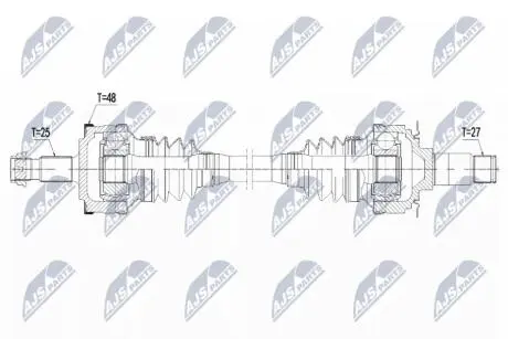 ПРИВОДНОЙ ВАЛ NTY NPW-ME-140
