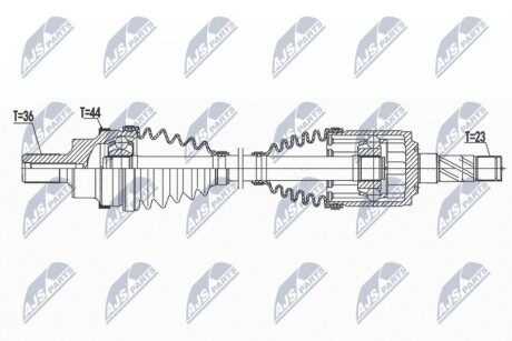 ПРИВОДНОЙ ВАЛ NTY NPW-VV-119