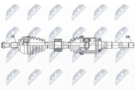 ПРИВОДНОЙ ВАЛ NTY NPW-FR-137