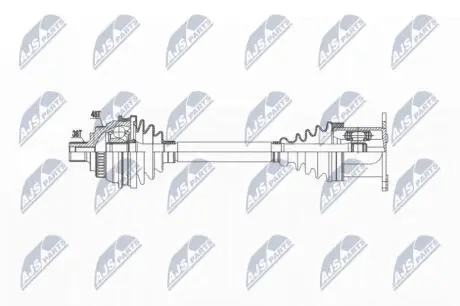 Полуось NTY NPW-VW-037