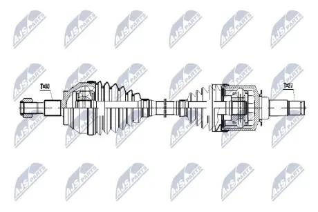 Полуось NTY NPW-ME-055
