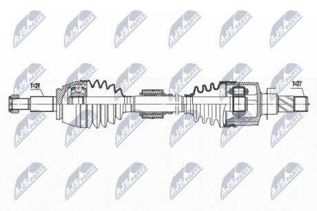 Півосі NTY NPW-RE-176