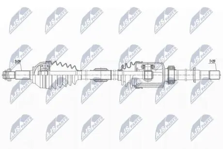 Півосі NTY NPW-NS-130