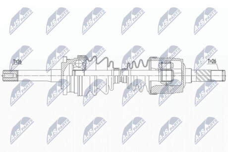 Півосі NTY NPW-MZ-066