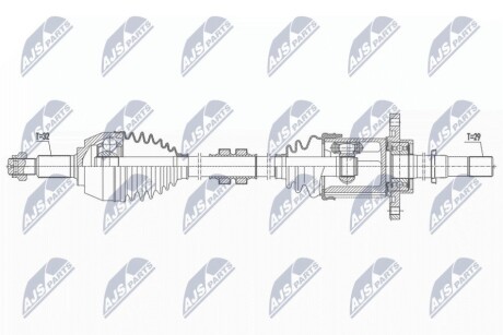 Полуось NTY NPW-NS-124