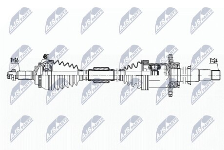 Півосі NTY NPW-TY-174