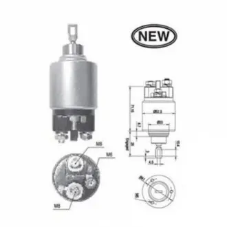 Втягивающее реле стартера DB 1,8-2,3 W202/210 VW LT 2,3 96- MAGNETI MARELLI AME0543