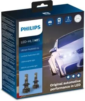 Фото 1 - led h7 ultinon pro9000 + 250% x2 12/24v 18w PHILIPS 11972U90CWX2 LED H7 Ultinon Pro9000 + 250% X2 12/24V 18W PHILIPS 11972U90CWX2 (фото 1)